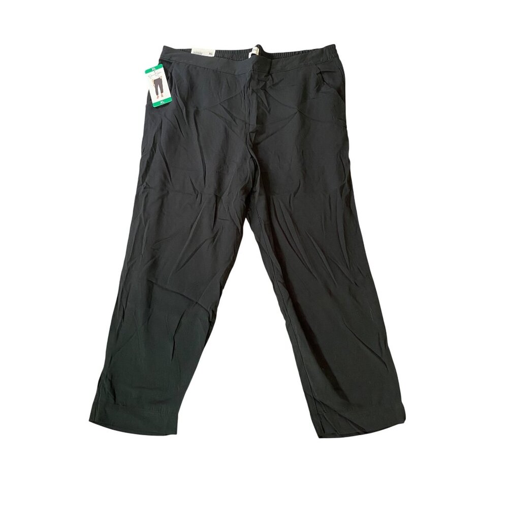 NWT Jessica Simpson Black Pull-On Elastic Waist Pants XL